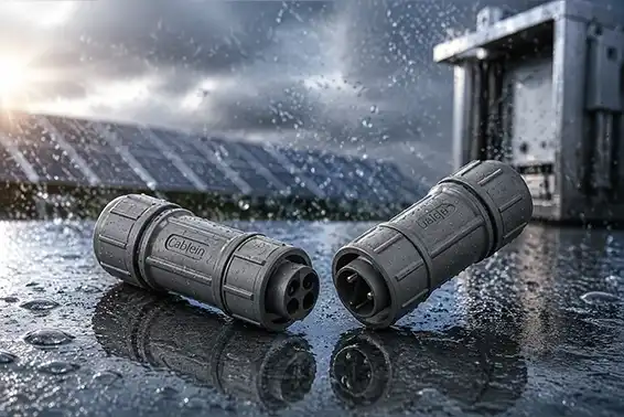 What are the key features of QC16 quick clamp waterproof connectors?